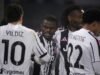 Juventus-Nizza 2-0, Douglas Luiz, poi Oboavwoduo nel finale